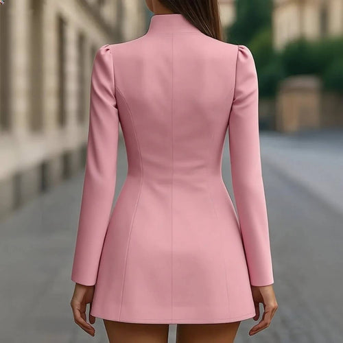 Robe Courte Style Officier Lunella
