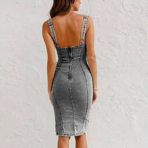 Robe en Jean Crayon Fiona