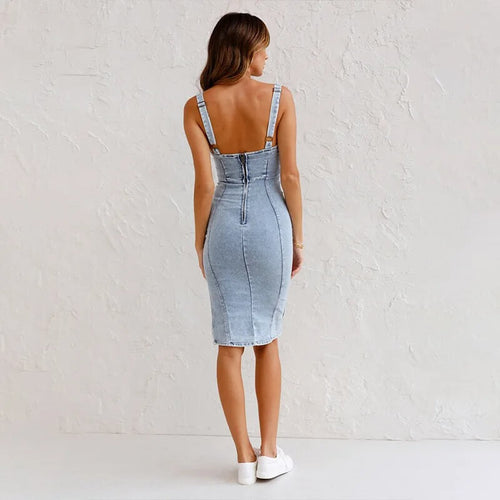 Robe en Jean Crayon Fiona