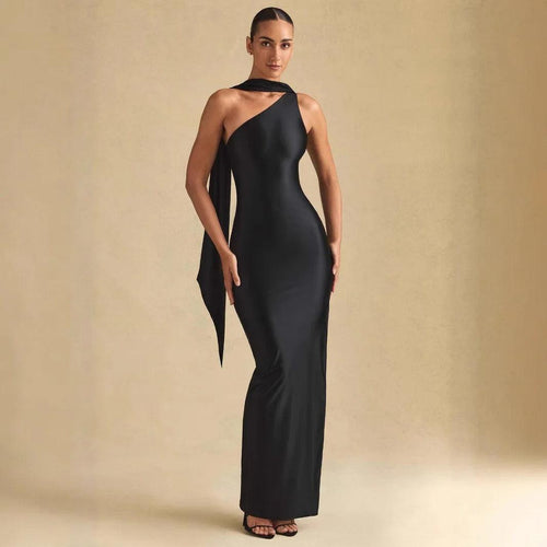 Robe Longue Asymétrique Adélie