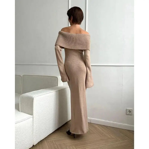 Robe Longue Bi-Matière Siloé Valérie