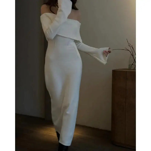 Robe Longue Bi-Matière Siloé Valérie