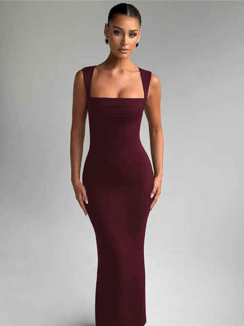 Robe Longue de Soirée Coupe Sirène Fleur