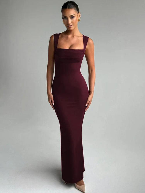 Robe Longue de Soirée Coupe Sirène Fleur