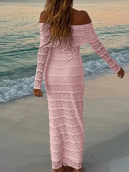 Robe Longue en Dentelle Suzanne
