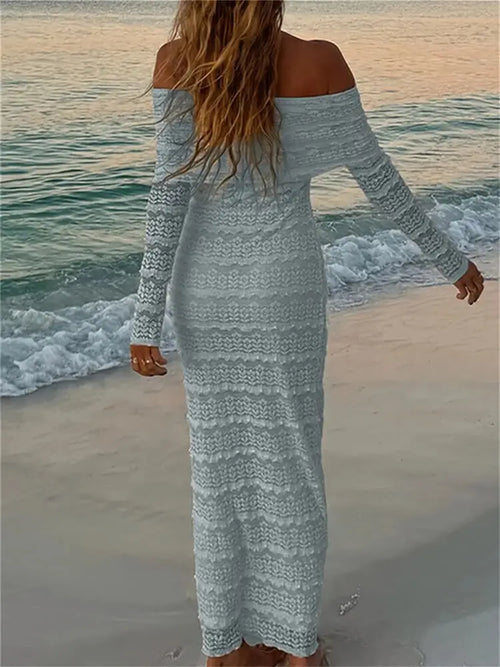 Robe Longue en Dentelle Suzanne