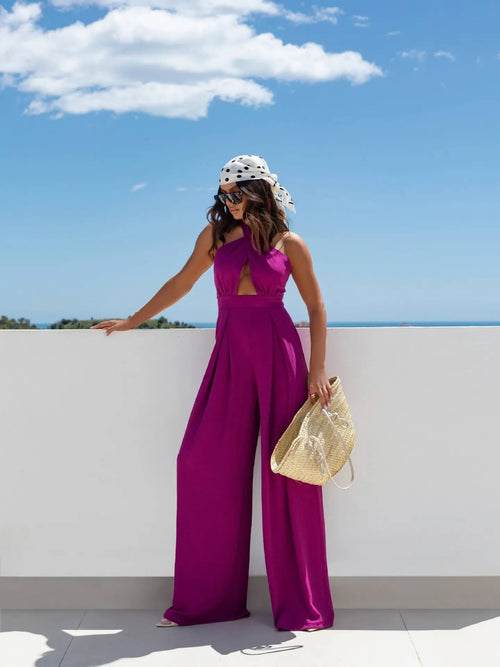 Robe Longue Encolure Américaine Delia