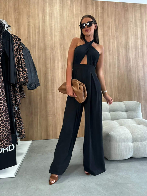 Robe Longue Encolure Américaine Delia