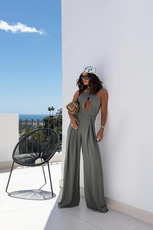 Robe Longue Encolure Américaine Delia