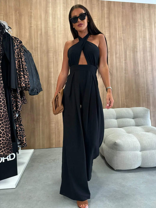 Robe Longue Encolure Américaine Delia