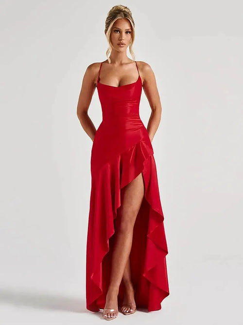 Robe Longue Satinée Raphaëlle
