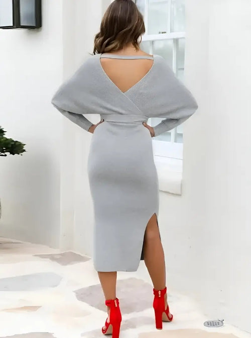 Robe Midi Cache-Cœur Lorraine