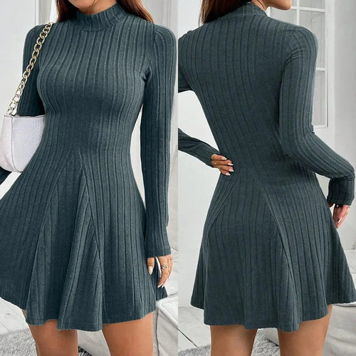 Robe Pull Patineuse en Maille Gisèle