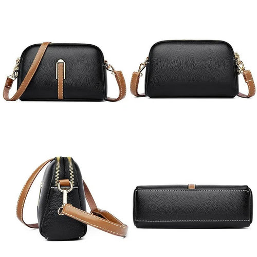 Sac Bandoulière Compact Isaline - Noir