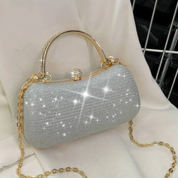 Sac Minaudière à Strass Luce - Argent