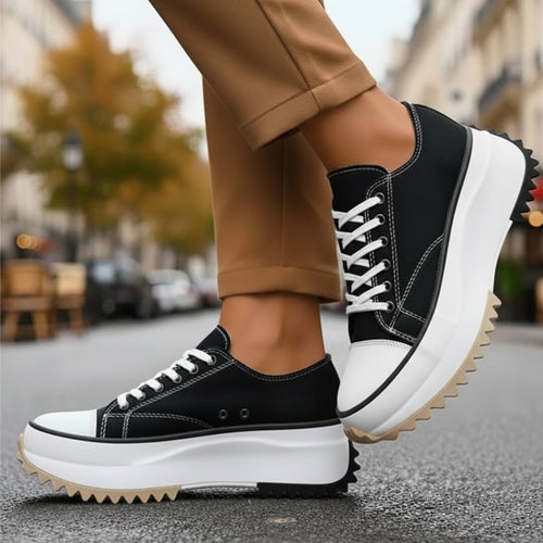 Sneakers à Plateforme Crantée Elvaina