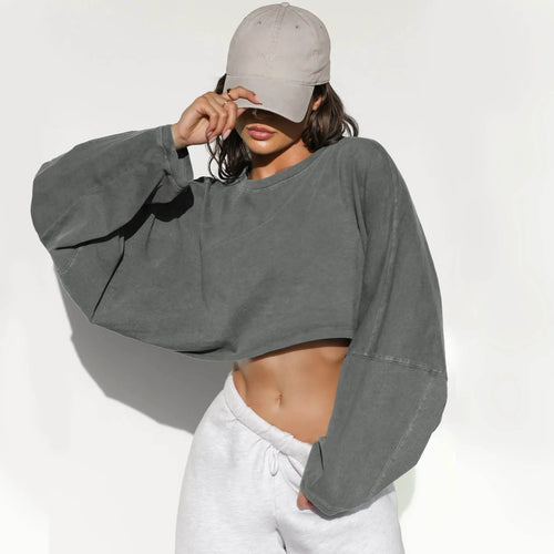 Sweat Court Manches Chauve-souris Valyra