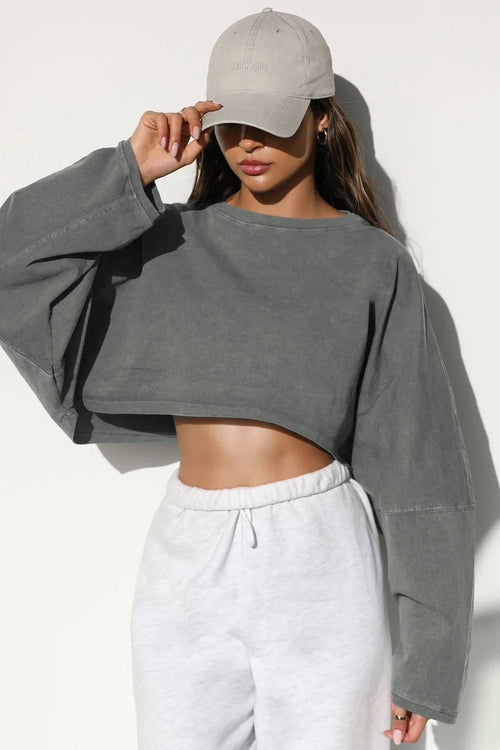 Sweat Court Manches Chauve-souris Valyra