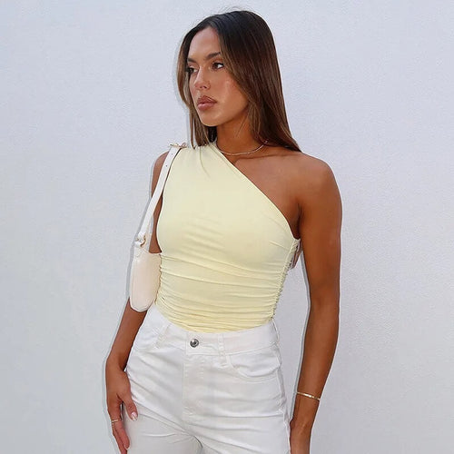Top Asymétrique Froncé Aliénor