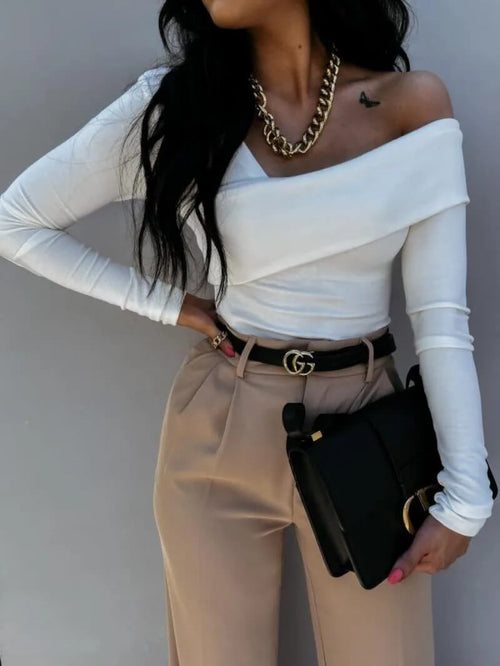 Top Bardot Croisé Solène