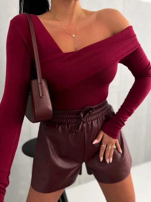 Top Bardot Croisé Solène