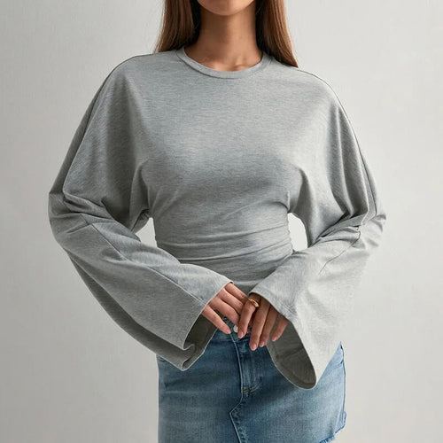 Top Crop Manches Chauve-Souris Eloriane