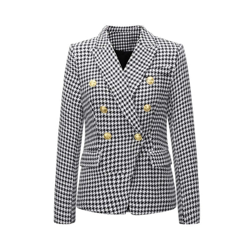 Veste Blazer Structurée à Double Boutonnage Clotilde