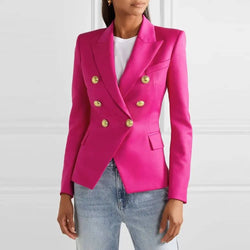 Veste Blazer Structurée à Double Boutonnage Clotilde
