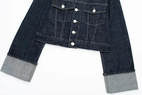 Veste Courte en Denim Célestine