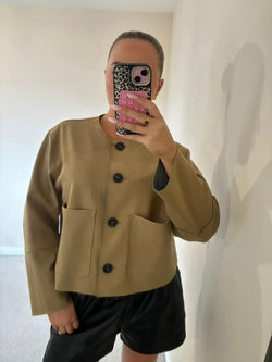 Veste Courte Style Saharienne Mélisra