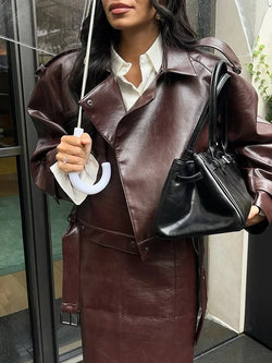 Veste Motard Oversize Avelie