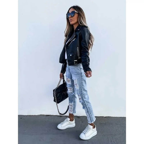 Veste Perfecto Style Motard Nysera