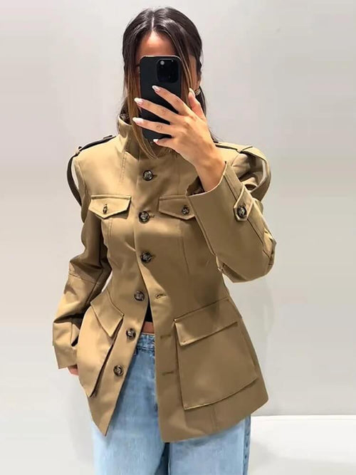 Veste Saharienne Structurée Elvane