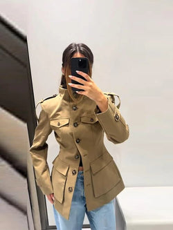 Veste Saharienne Structurée Elvane